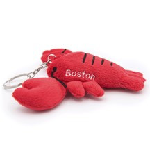 BOSTON PLUSH LOBSTER KEYCHAIN - Sea Boston USA
